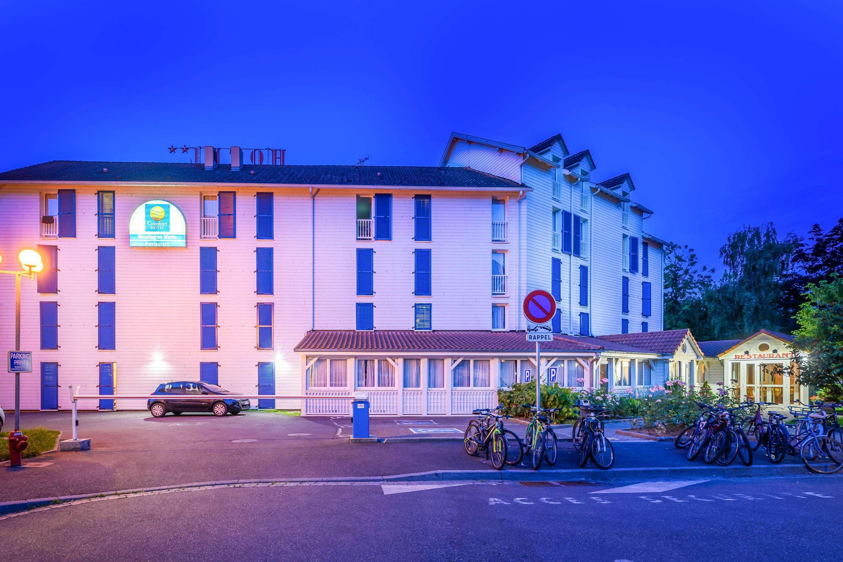 Hotel Strasbourg - Montagne Verte & Restaurant Louisiane ภายนอก รูปภาพ